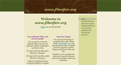 Desktop Screenshot of fiberfair.org
